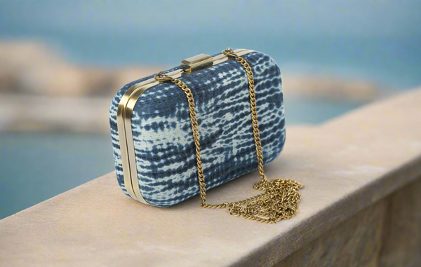 Vegetable Tie Dye Shibori Dark Droplets