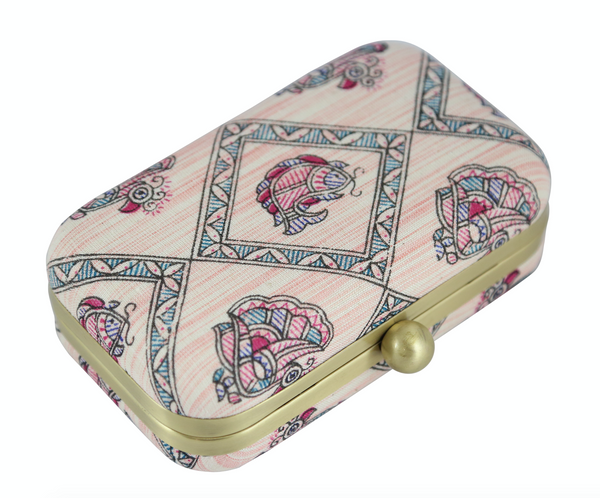 Hand Block Print: Peacock and Fish