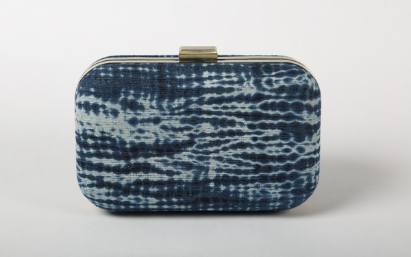 Vegetable Tie Dye Shibori Dark Droplets