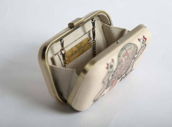 Madhubani Hand Painted Squirrels