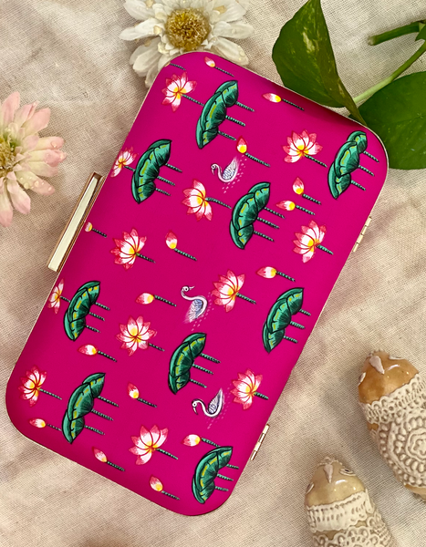 Miniature Hand Painted Lotus Pond