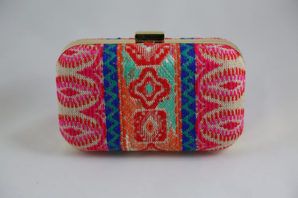 Mythical Red Woven Fabric