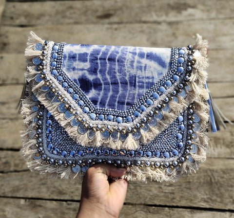 Boho Tie Dye Satchel